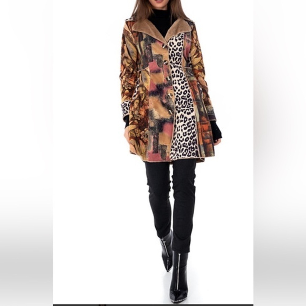 Papillon Multicolor Patchwork Jacket - Picture 4 of 15